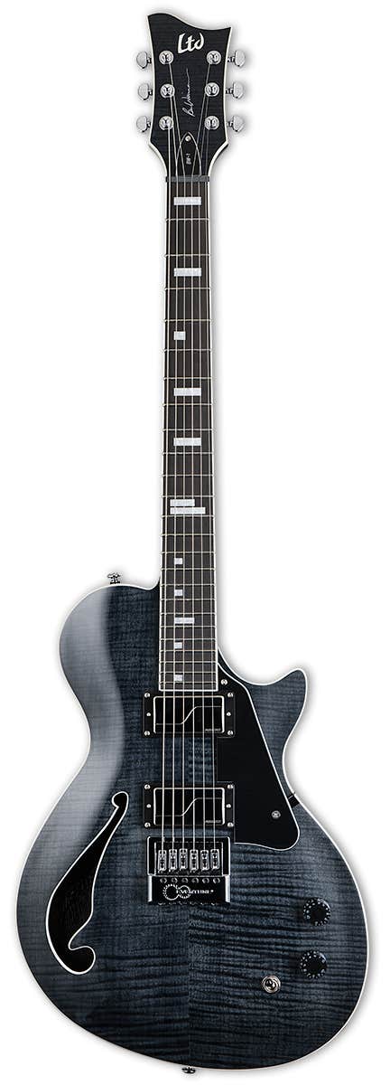 ESP LTD BW 1 Evertune Ben Weinmen Guitar w Case See Thru Black Better Music