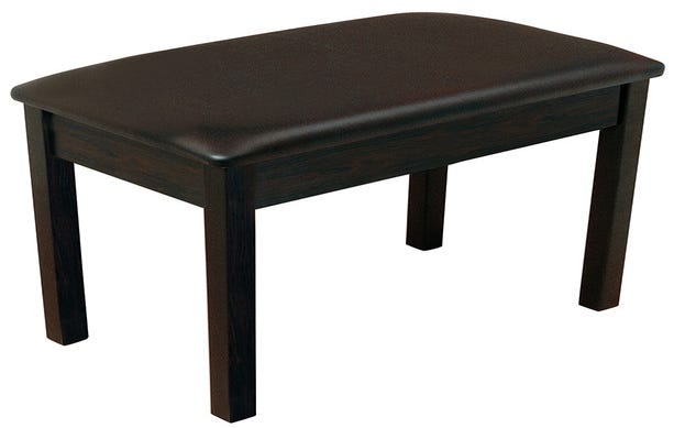 OnStage OSKB8802R Keyboard/Piano Bench - Rosewood