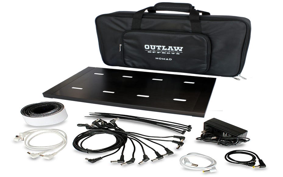 Outlaw Effects NOMAD Rechargable Powered Pedal Board - Medium
