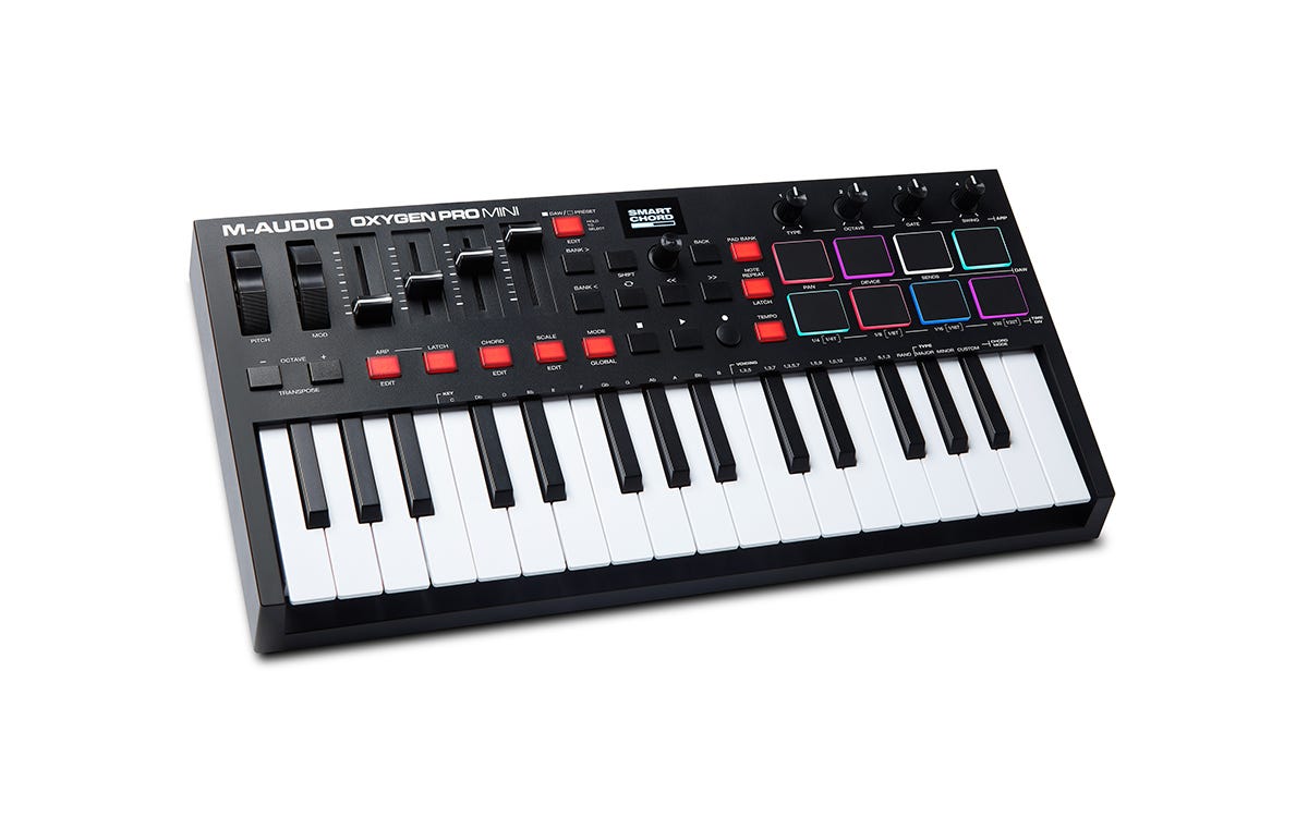 M-Audio Oxygen Pro Mini: 32 Note USB Controller