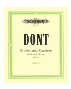 Etudes And Caprices Op 35 Vln