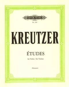 42 Studies Violin / KREUTZER (PETERS)