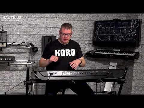 Korg Nautilus 61 Keyboard Workstation w/Light-touch Keys
