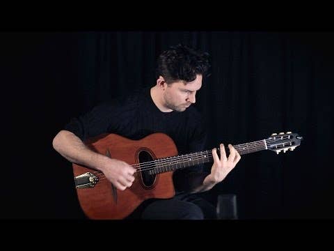 Altamira Guitars Model M01D Gypsy Jazz Guitar - Solid Spruce Top