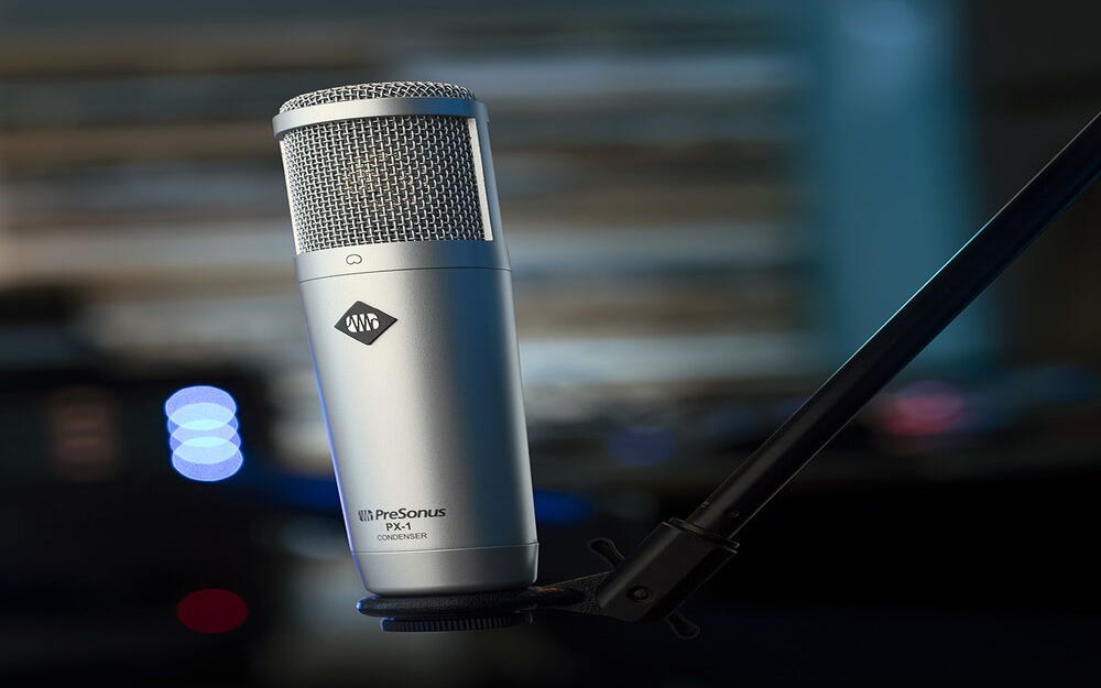 Presonus PX-1 Large Diaphragm Cardioid Condenser Microphone