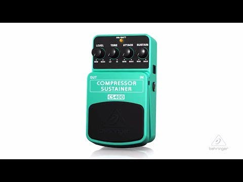 Behringer CS400 Compressor Sustainer Pedal