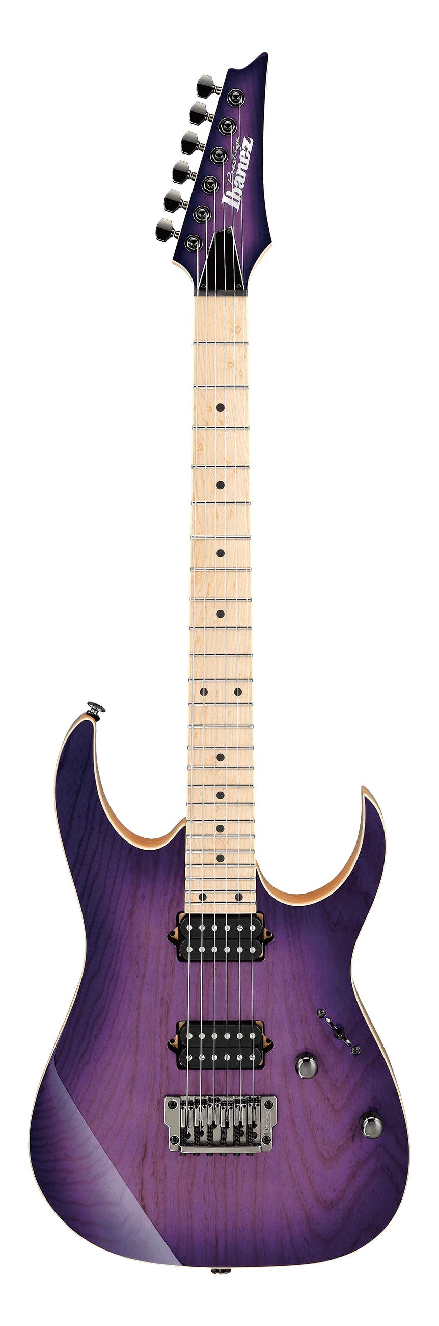 Ibanez RG652AHMFX RPB Prestige Electric Guitar W Case Royal Plum Burst Better Music