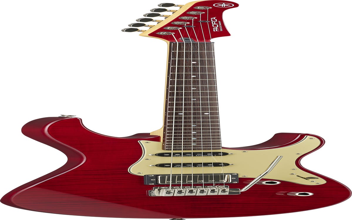 Yamaha Pacifica 612VIIFMX Electric Guitar - Fired Red