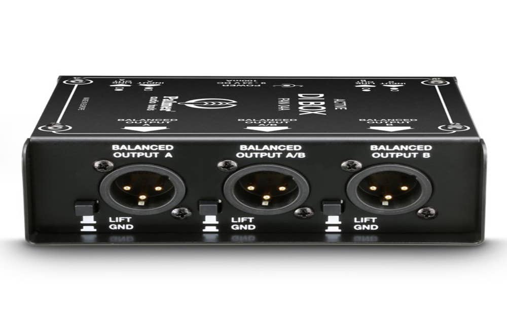 Palmer PAN 04 A - Active 2-Channel DI Box