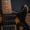 Paoletti Loft Alfa HSS - Flame Maple Neck - Heavy Black over Sunburst (no guard)