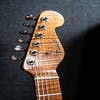 Paoletti Loft Alfa HSS - Flame Maple Neck -  Heavy Deep Blue / Sunburst