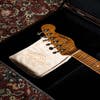 Paoletti Loft Alfa HSS - Flame Maple Neck -  Heavy Deep Blue / Sunburst