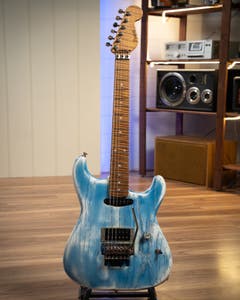 Paoletti Loft Series Stratospheric HS w/Schaller FR - Dante Heaven / Curly Maple Neck