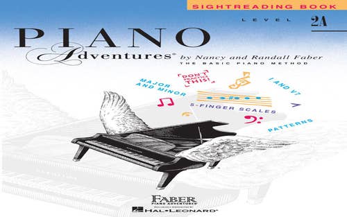Piano Adventures Sightreading 2A