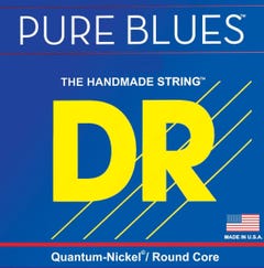 DR Strings 'Pure Blues' Pure Nickel Bass 4-String Set - 45-105