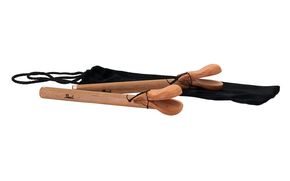 Pearl Percussion Concert Castanets (Long Handle)