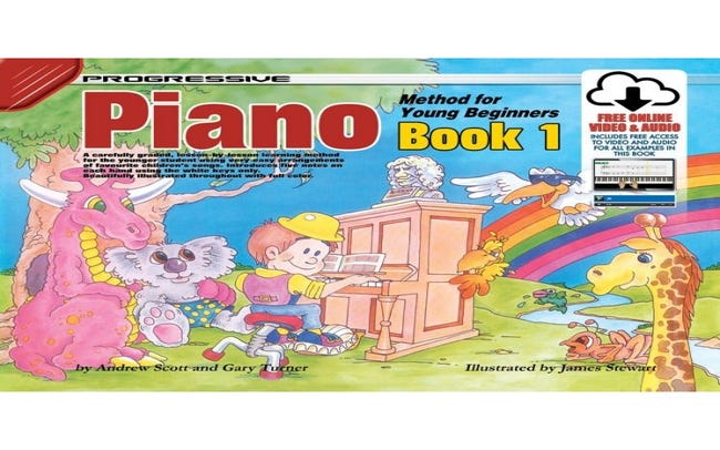 18326 Young Beginner Piano Bk 1 Online Media
