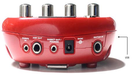 Line 6 Pocket Pod Mini Battery-Powered Effects Processor w/ USB