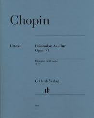 CHOPIN POLONAISES URTEXT PIANO HENLE ED