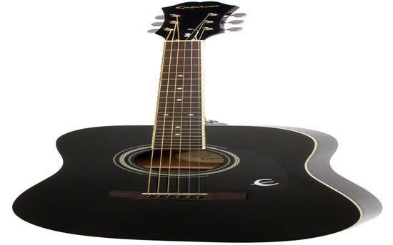 Epiphone DR-100 Acoustic Guitar - Ebony
