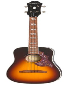 Epiphone Hummingbird Tenor Ukulele w/pickup - Tobacco Sunburst