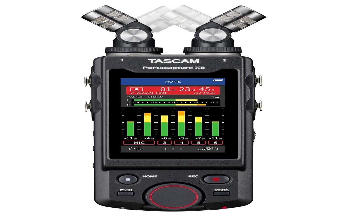 Tascam Portacapture X8 Multi-track Handheld Recorder