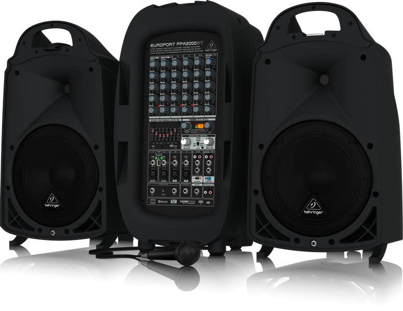 Behringer Europort PPA2000BT Compact PA System w Bluetooth