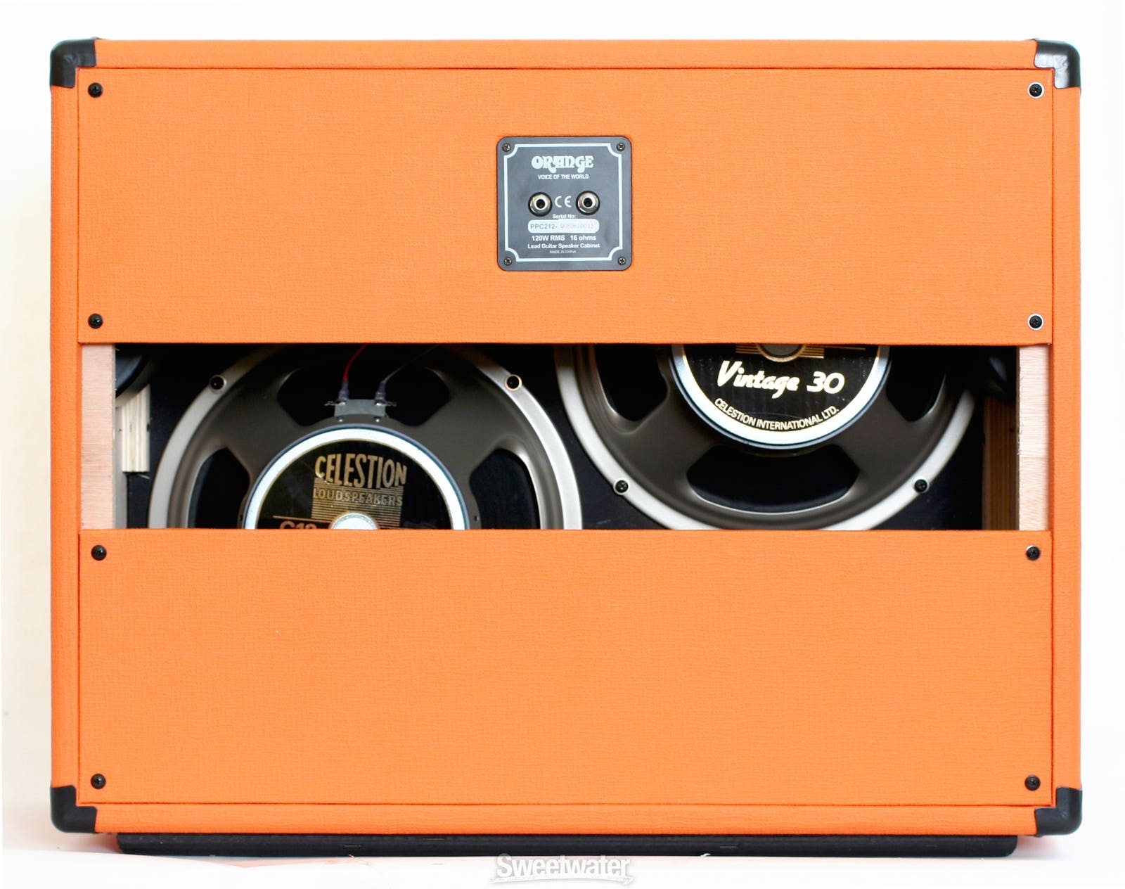 Orange ppc212 closed back outlet