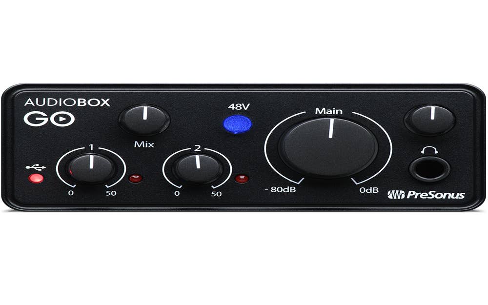Presonus Audiobox GO Compact USB Audio Interface