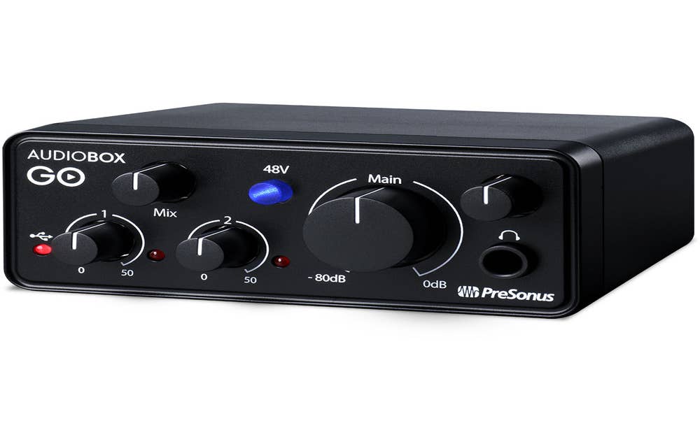 Presonus Audiobox GO Compact USB Audio Interface