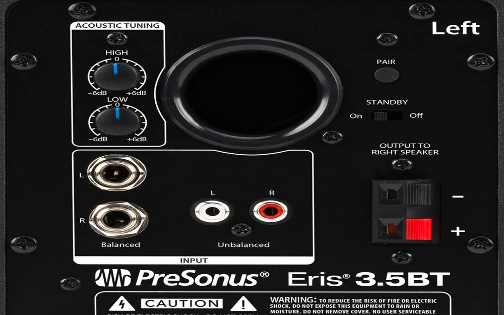 PreSonus Eris 3.5BT 2ND GEN 3.5 inch Bluetooth Active Media Monitors (PAIR)