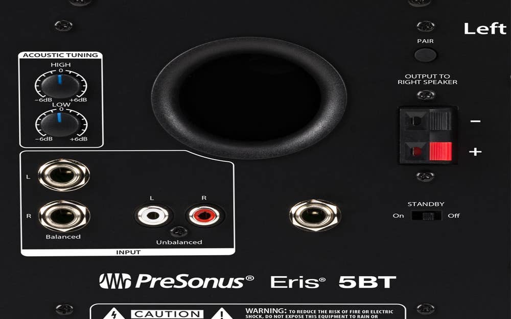 PreSonus Eris 5BT 2ND GEN 5 inch Bluetooth Active Media Monitors (PAIR)
