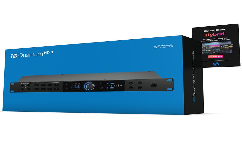 PreSonus QUANTUM HD8 Rackmount Audio Interface