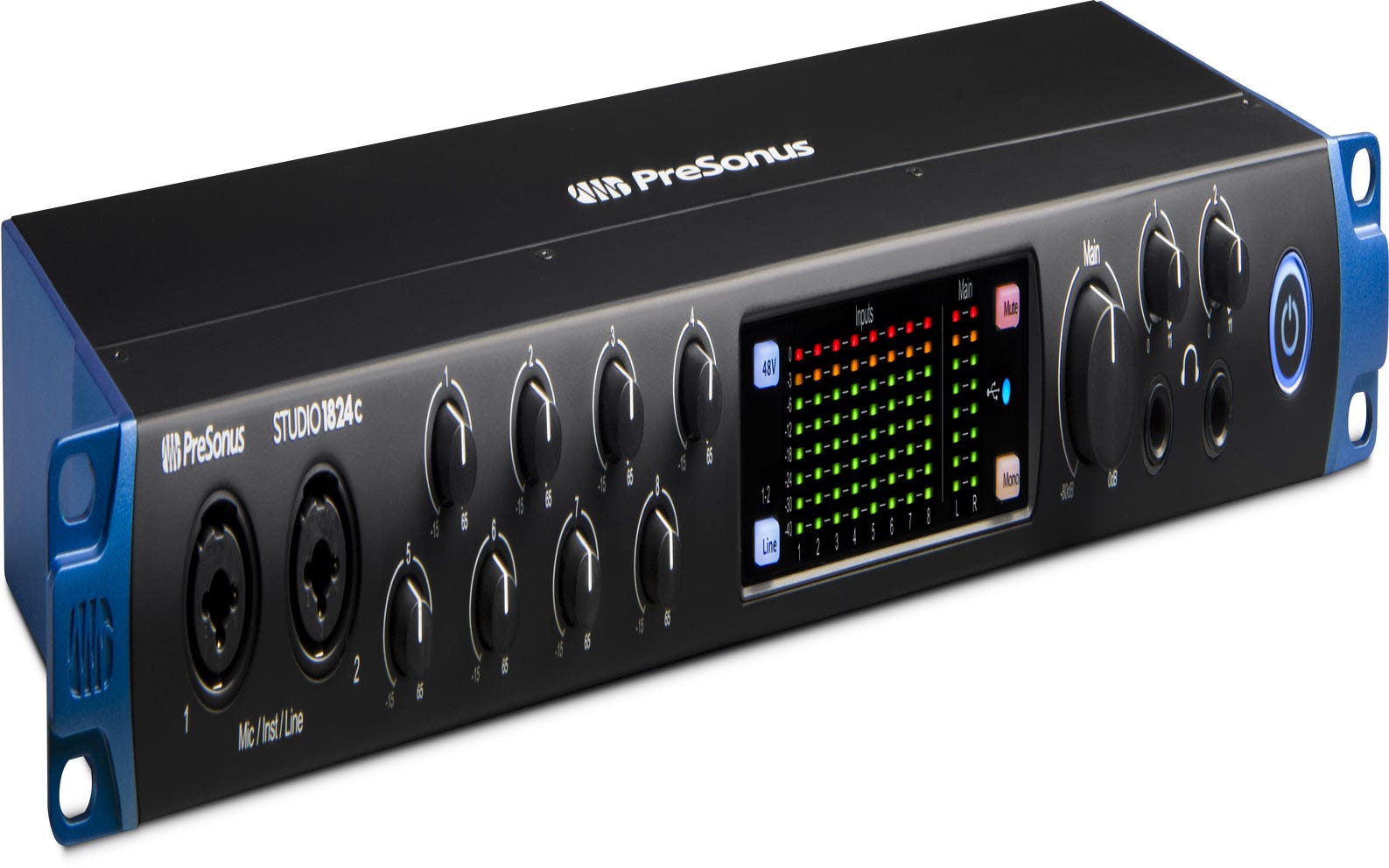 Presonus Studio 1824C USB-C Interface w/Studio One + Ableton Live Lite
