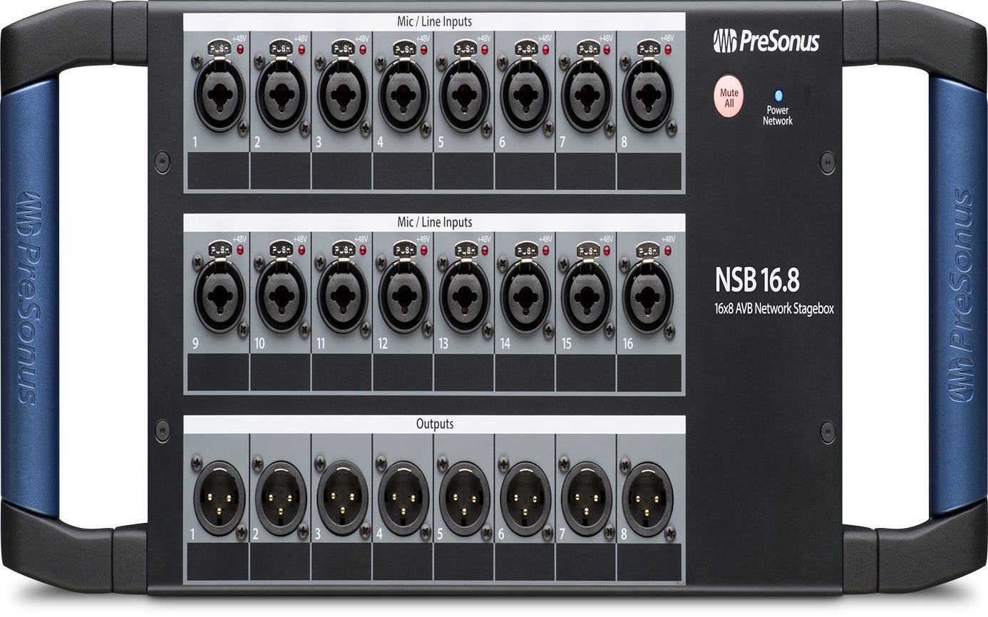 Presonus NSB 16.8 16x8 AVB-Networked Stage Box