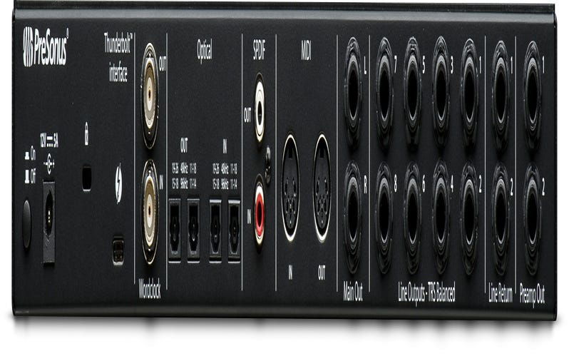 Presonus Quantum 2626 Thunderbolt 3 Interface w/Studio One + Ableton Live Lite