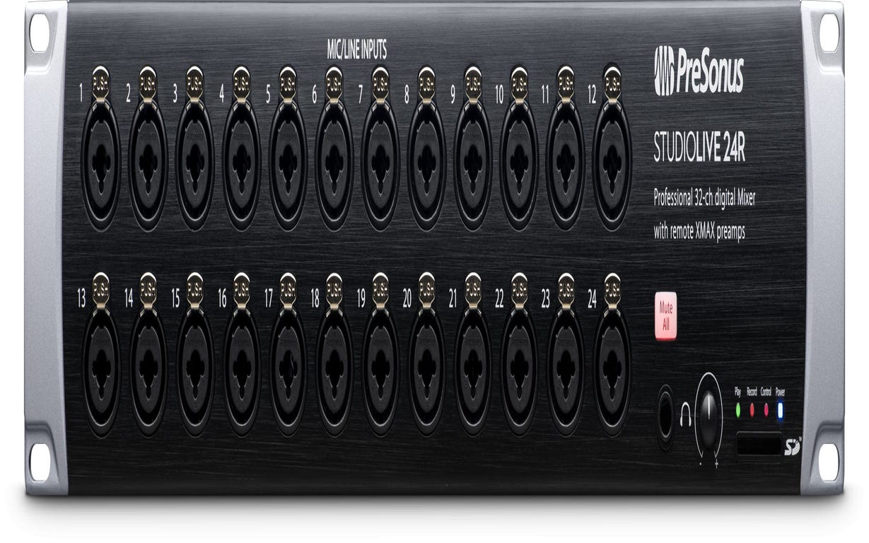 Presonus StudioLive 24R Stage Box and Rack Mixer