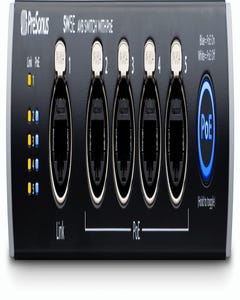 Presonus SW5E 5-port AVB switch with PoE