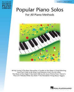 hlspl popular piano solos book 1 / (hal leonard)