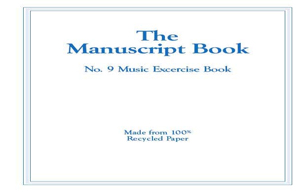 Manuscript Bk 9 Interleaved (Recycled )