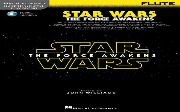 Star Wars Force Awakens Flute Bk/Ola