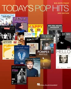 Today's Pop Hits - 3rd Edition for Big Note Piano