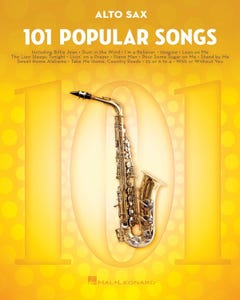 101 popular Songs for alto sax / Various (HAL LEONARD)