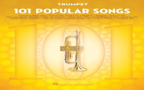 101 Popular Songs For Trumpet