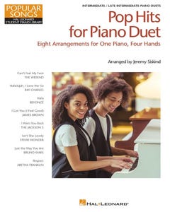 Pop Hits For Piano Duet Hlspl Popular Songs