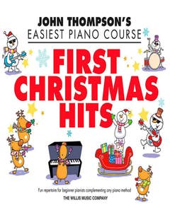 easiest piano course - first christmas tunes / thompson (willis)