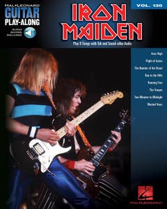 IRON MAIDEN GUITAR PLAY ALONG Book/CD V130 / IRON MAIDEN (HAL LEONARD)