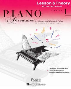 Piano Adventures All In Two Lvl 1 Lesson Theory