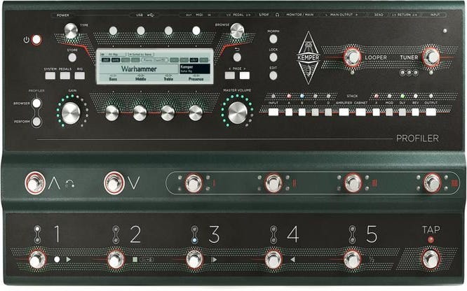 Kemper Profiler Stage Floorboard Multi Effects and Amp Modeller