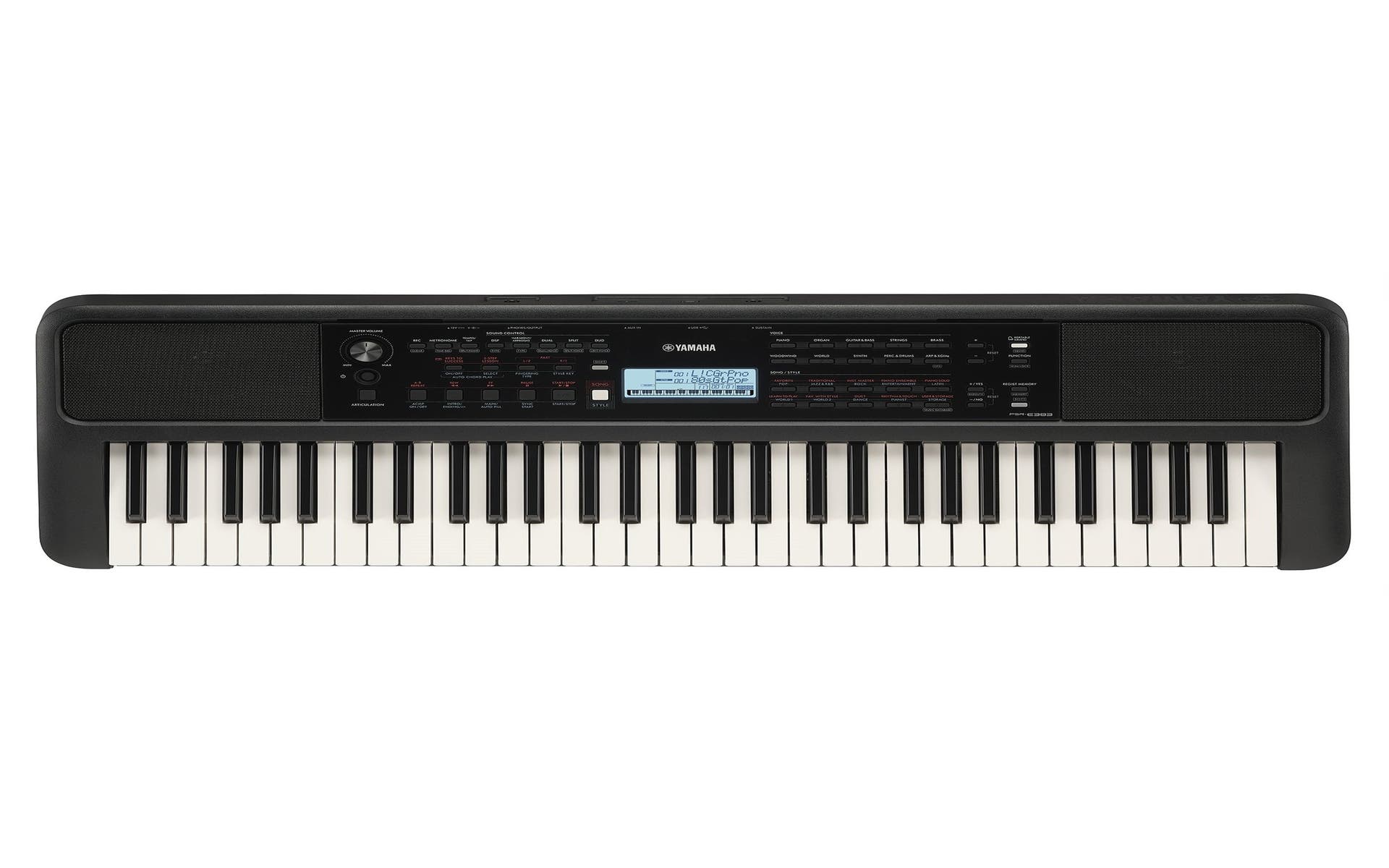 Yamaha PSR-E383 61-Key Portable Keyboard (PSRE383)